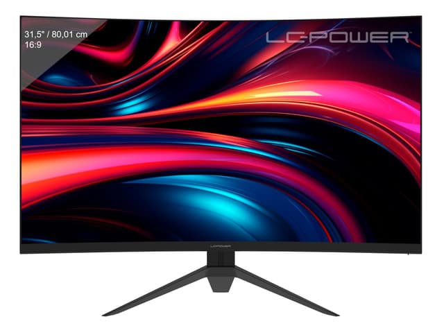 🎮 LC-POWER LC-M32QC 32 Zoll QHD Curved Monitor: Ultimatives Gaming-Erlebnis! 🖥️