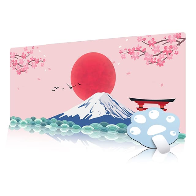 XXL Gaming Mousepad Groß Japanische Fuji Mountain 🏔️🖱️