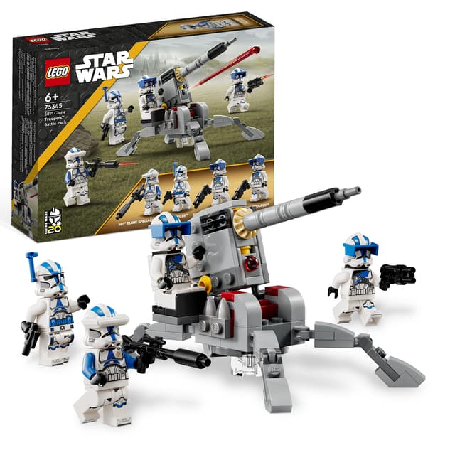 LEGO Star Wars 75345-501st Clone Troopers Battle Pack Set 🚀🌌