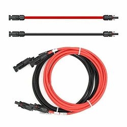 Solartronics Verlängerungskabel 4mm² inkl. Solarstecker 2x5m - PV Kabel H1Z2Z2-K Angebot bei HelloDeals
