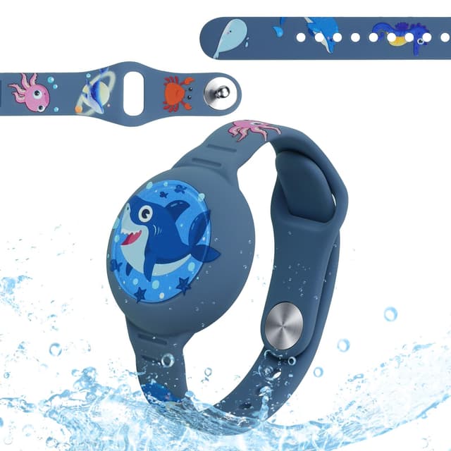 AXFEE AirTag Armband Kinder Wasserdicht 🌊🔵