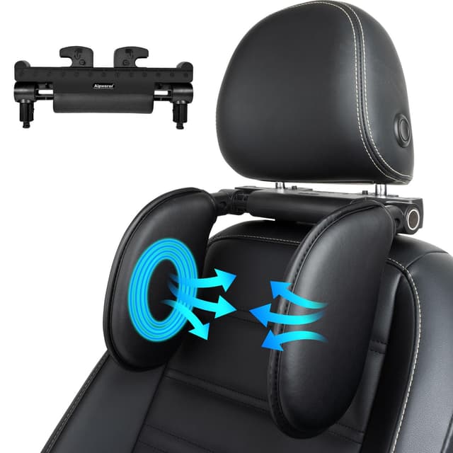 Aipwerer Kopfstütze Auto - Weiches Gedächtnisschaum Nackenkissen 🚗
