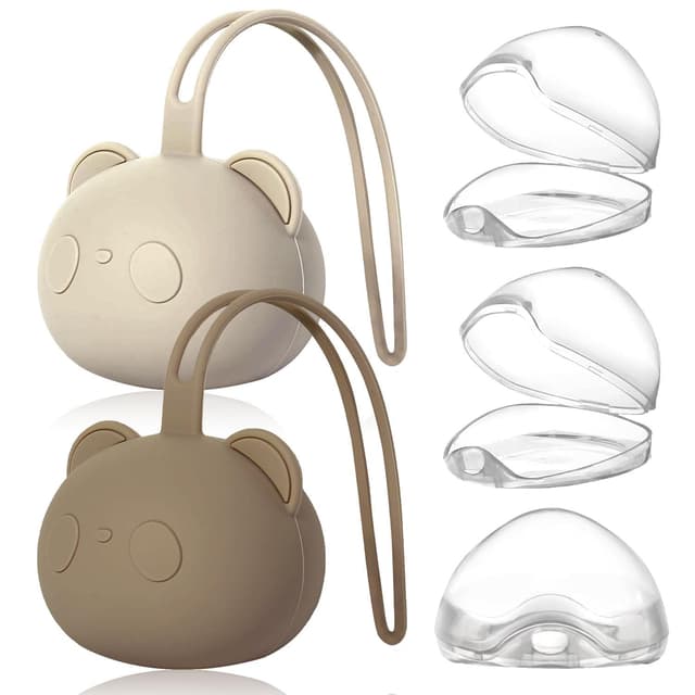 Schnullerboxen-Set: 5 Stück + Gratis Versand 🍼