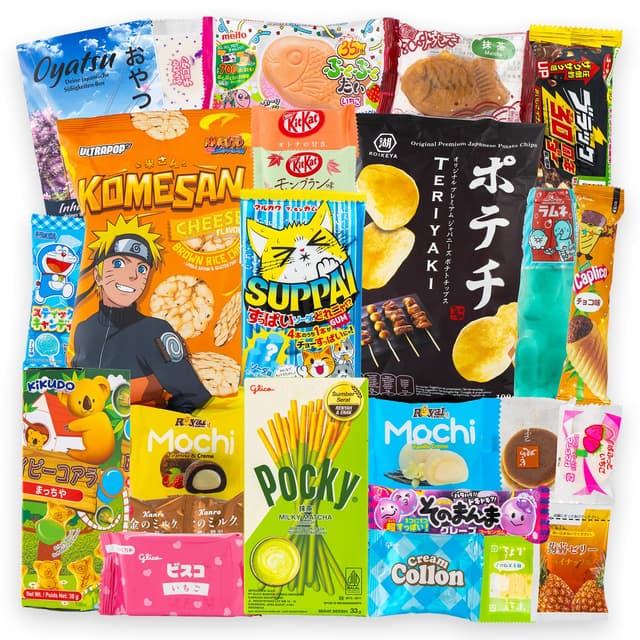GetDigital Oyatsu Japan Box - Japanische Süßigkeiten und Snacks 🍬🍪🍫