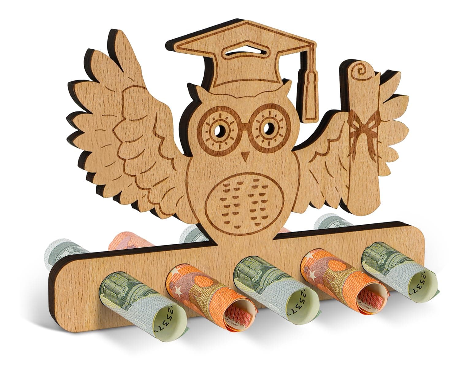 Personalisierte Glücksbringer für Prüfung 🦉🍀
