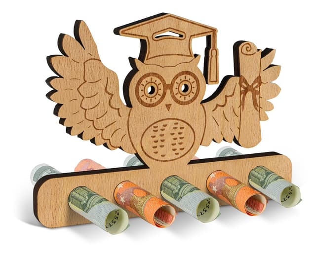 Personalisierte Glücksbringer für Prüfung 🦉🍀
