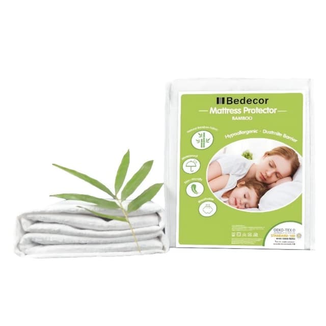 🛏️🌿 Bedecor Matratzenschoner 180x200cm - Wasserdicht & Atmungsaktiv