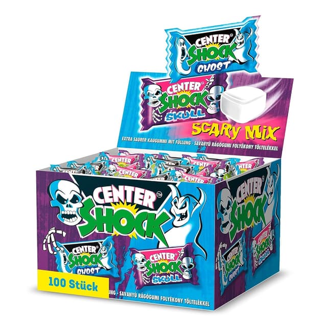 Center Shock Scary Mix Box mit 100 Kaugummis 😱🍬