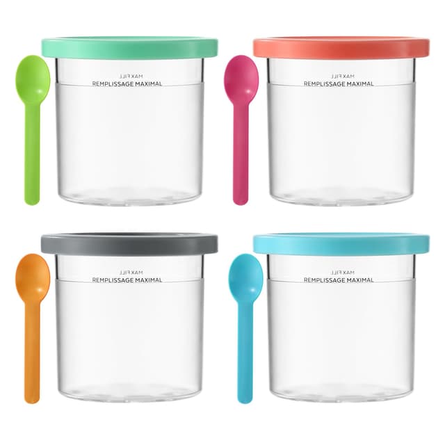 🍨🍦 Tolles Angebot! 4 Stück Creami Behälter für Ninja Creami Eismaschine