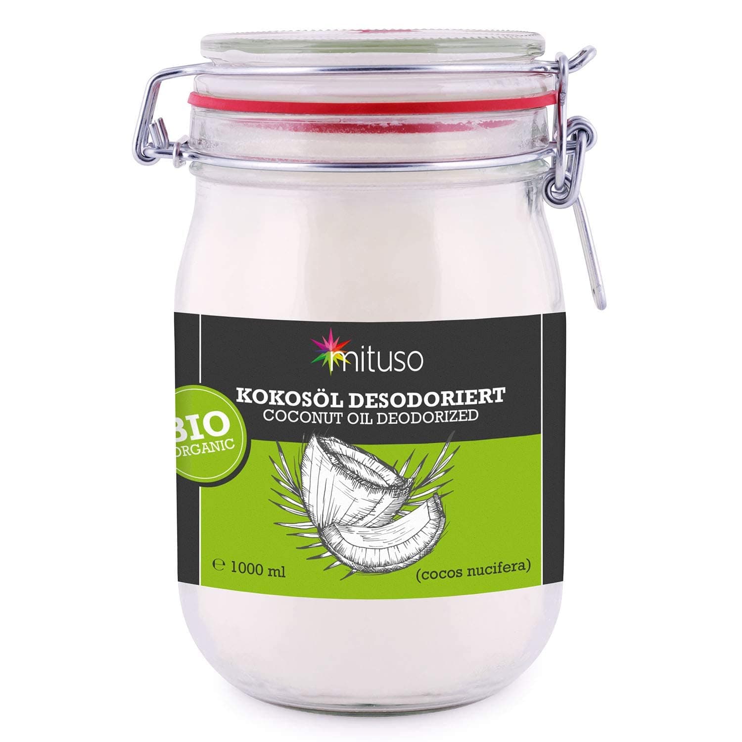 Angebot: Mituso Bio Kokosöl desodoriert 1 Liter