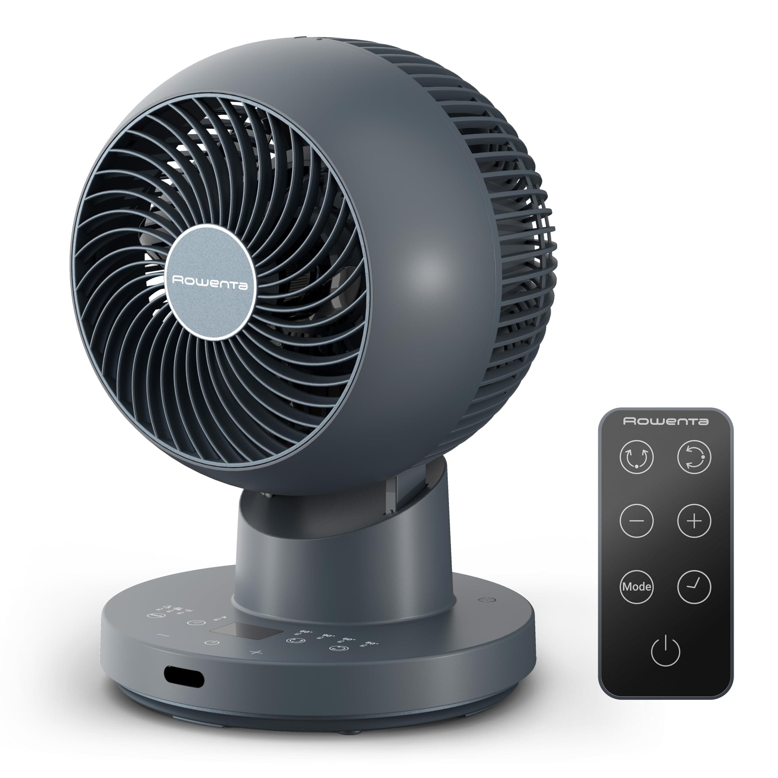 🌀🌬️ Rowenta Turbo Swift Compact Tischventilator in Blau, QV2540F0