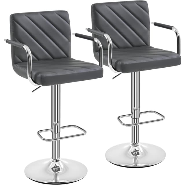🌟 Super Deal! Yaheetech Barhocker 2er Set - Barstuhl höhenverstellbar 🪑