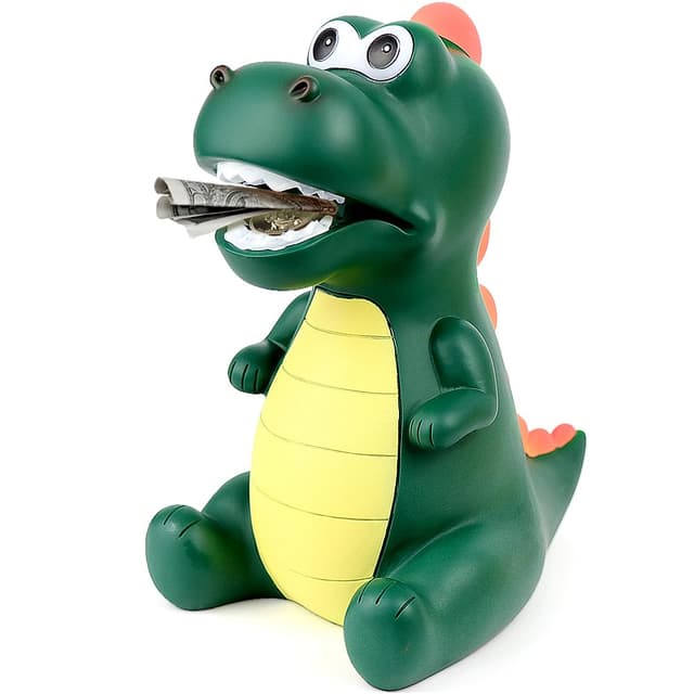 Lakpopya Dinosaurier Spardose für Kinder 🦕🦖 Groß Dino Sparschwein für Mädchen Jungen