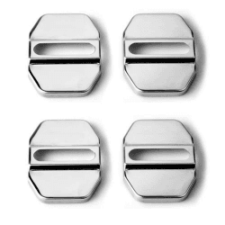 🚗 Autotürabdeckung für innen, Edelstahl, Zubehör für Mercedes Benz, 4 Stück 🛡️ Angebot bei HelloDeals