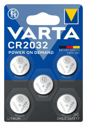 🔋 VARTA Batterien Knopfzellen CR2032, 5 Stück - Power on Demand! 🔋 Angebot bei HelloDeals