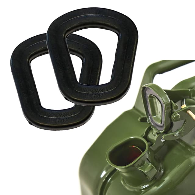 🔧 BW® 2x Ersatzdichtung für Kraftstoffkanister Metall Benzinkanister - 2 Stück - Made in Europe