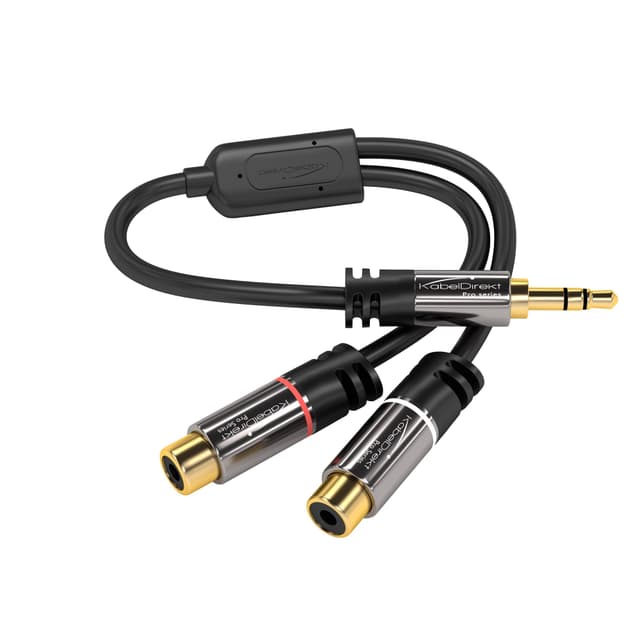 🔥 KabelDirekt 0,2m Adapter Kabel - PRO Series Single 🔥