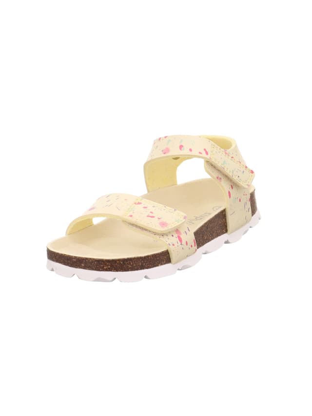 🌟 Superfit Mädchen Fussbettpantoffel Sandale 33 EU Gelb 6020 - Sonderangebot!