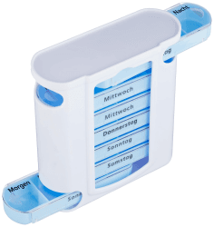 🌟 Osma-Werm 17384 Pillendose 7 Tage Pillenbox Tablettendose Tablettenbox Tower 🌟