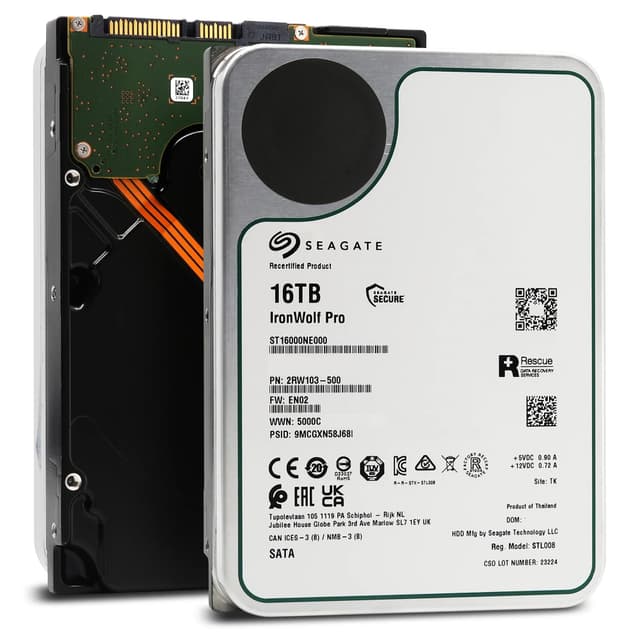 🚀 Seagate IronWolf Pro ST16000NE000 16TB HDD Angebot! 🛍️