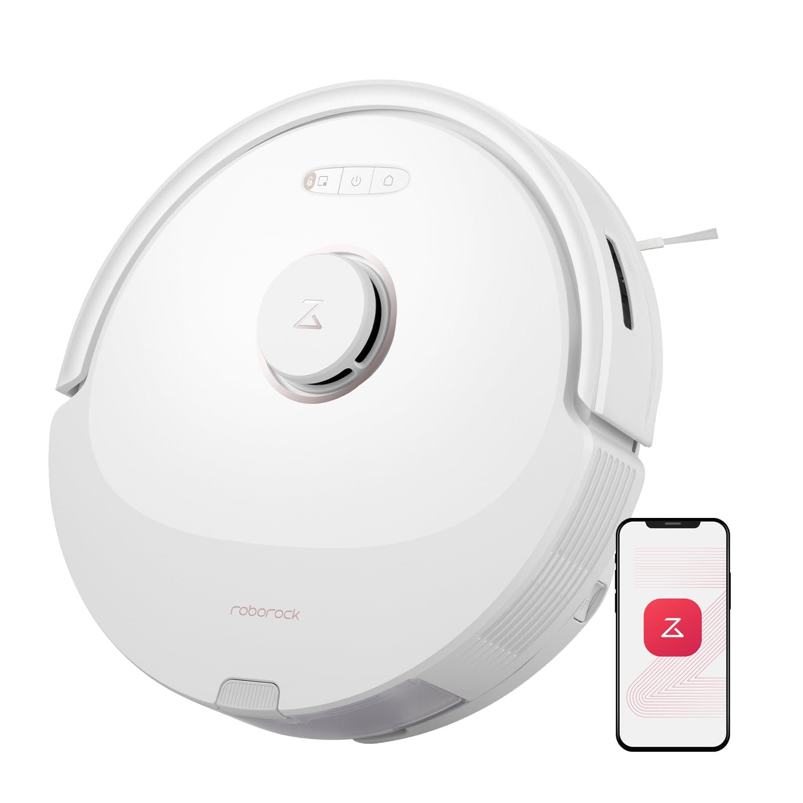 🤖🧹 Roborock Q8 Max Saugroboter Generalüberholt Weiß 🧼✨