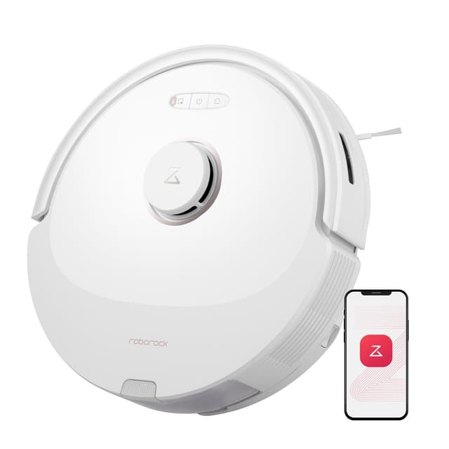 🤖🧹 Roborock Q8 Max Saugroboter Generalüberholt Weiß 🧼✨