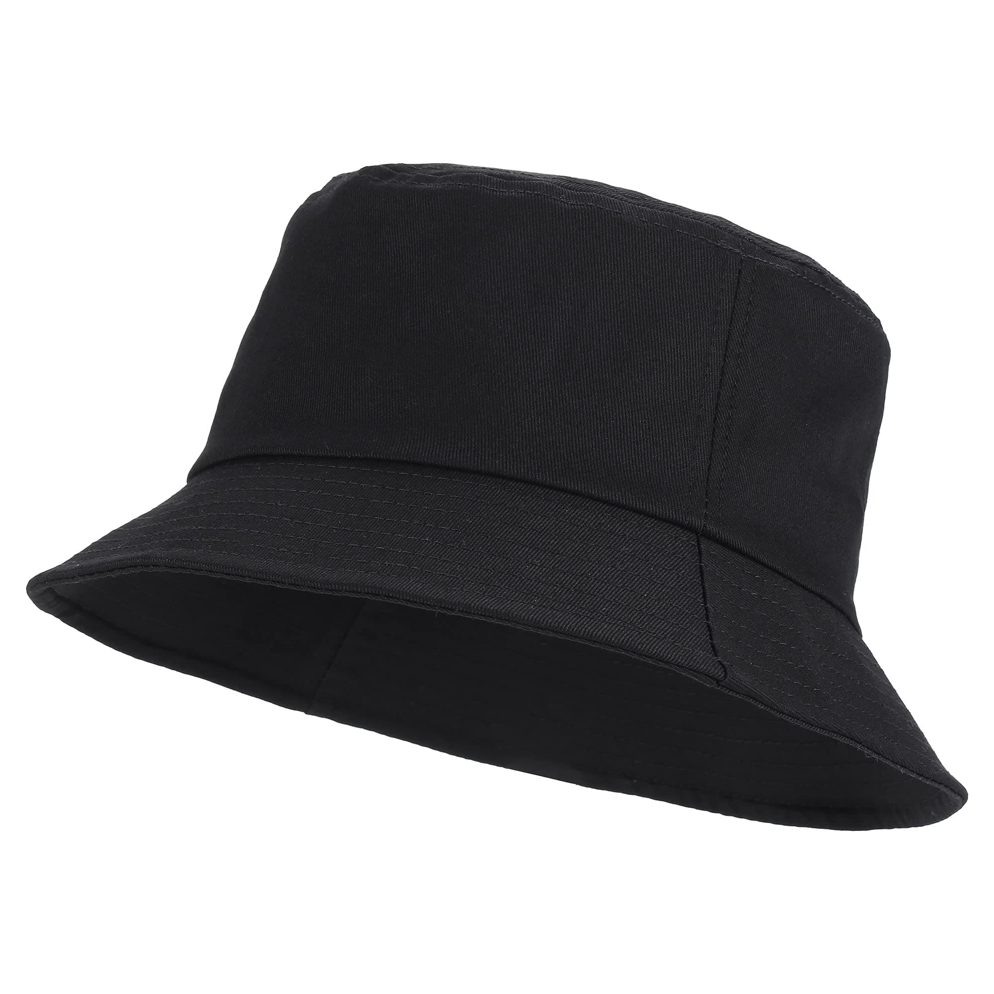 🎩 Umeepar 100% Baumwolle Fischerhut Sonnenhut Sommerhut Hut Schwarz 🌞