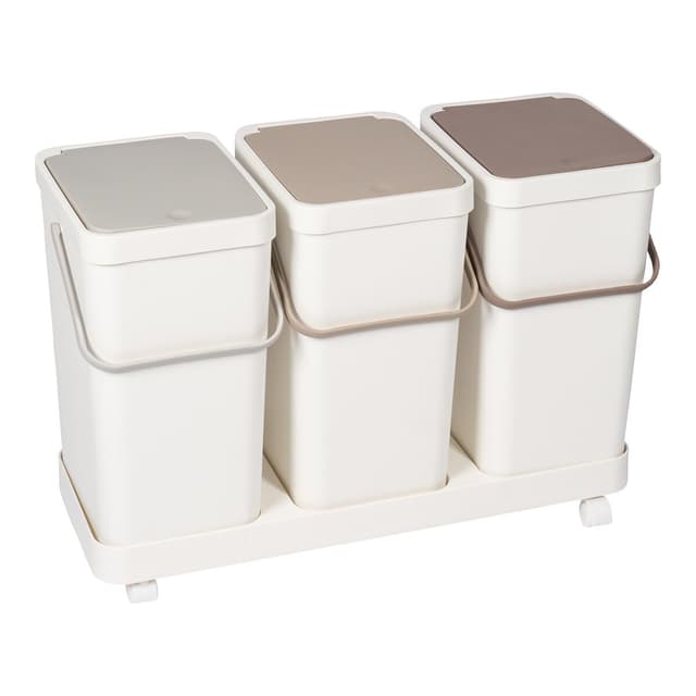 🌟 Geniales Mülltrennsystem mit 3 Fächern à 16 l 🗑️
