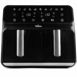 Angebot: La Moustache Heißluftfritteuse 8L DuoFry Black Angebot bei HelloDeals