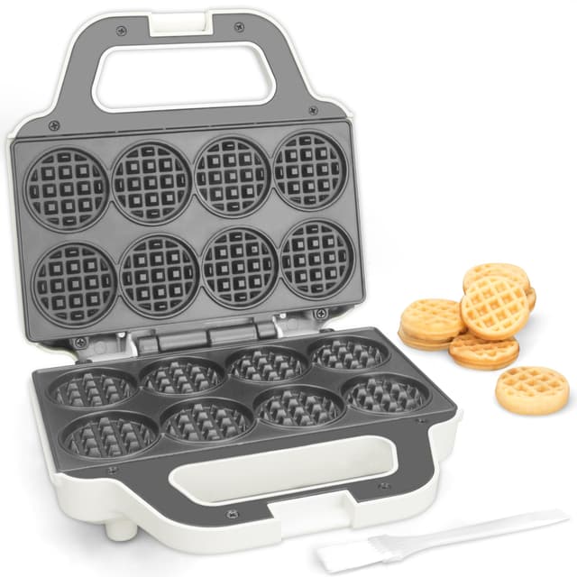 🧇🍴 SugarWhisk Mini-Waffelmaschine für Kinder | Kompakt & einfach zu bedienen