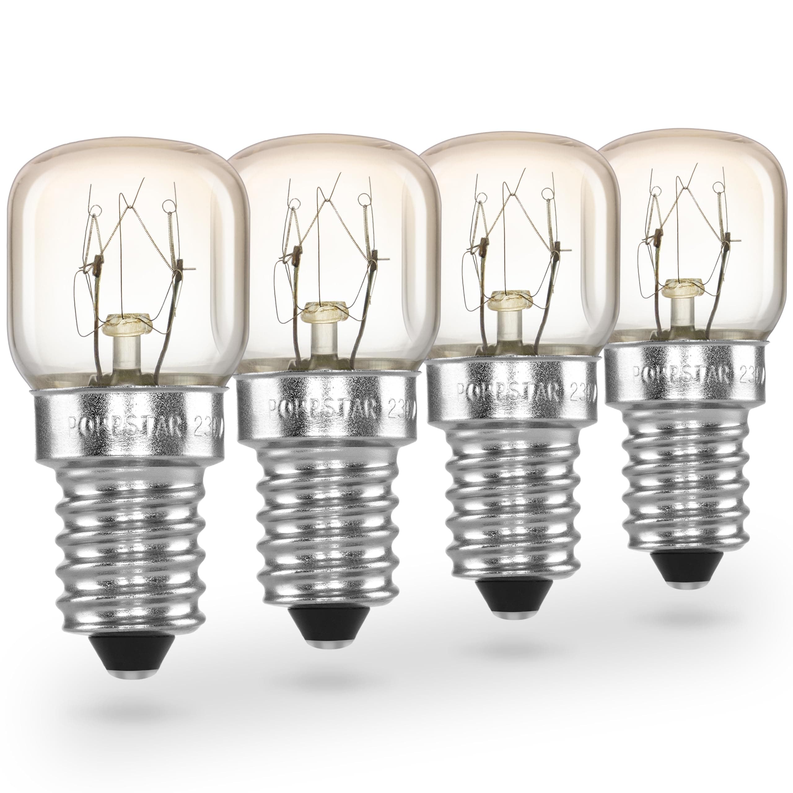 Angebot: POPPSTAR Backofenlampe E14 15W 4er-Pack 🔥