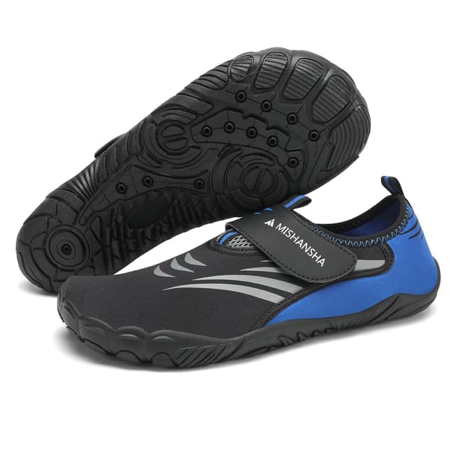 🌊 Mishansha Wasserschuhe für Herren Damen 🏖️ Rutschfeste Badeschuhe Gr. 36-46 44 EU Oxford Blau