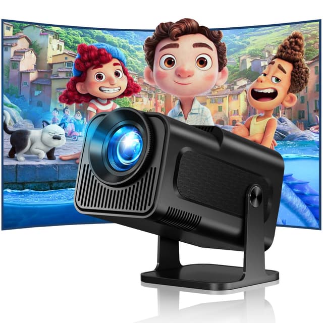 Quilted Northern Beamer, 4K Unterstützung Full HD Eingebaute Android und OS 11.0