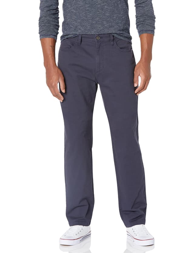 Amazon Essentials Herren 5-Pocket-Chinohose Marineblau 🌟 Komfortabler Stretch 🌟 Sportlich Geschnitten
