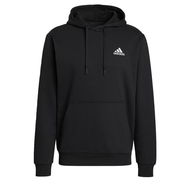 🔥 Reduziert! adidas Herren Essentials Fleece Hoodie Sweatshirt (1er Pack) M Schwarz / Weiß - Nur 29.8€