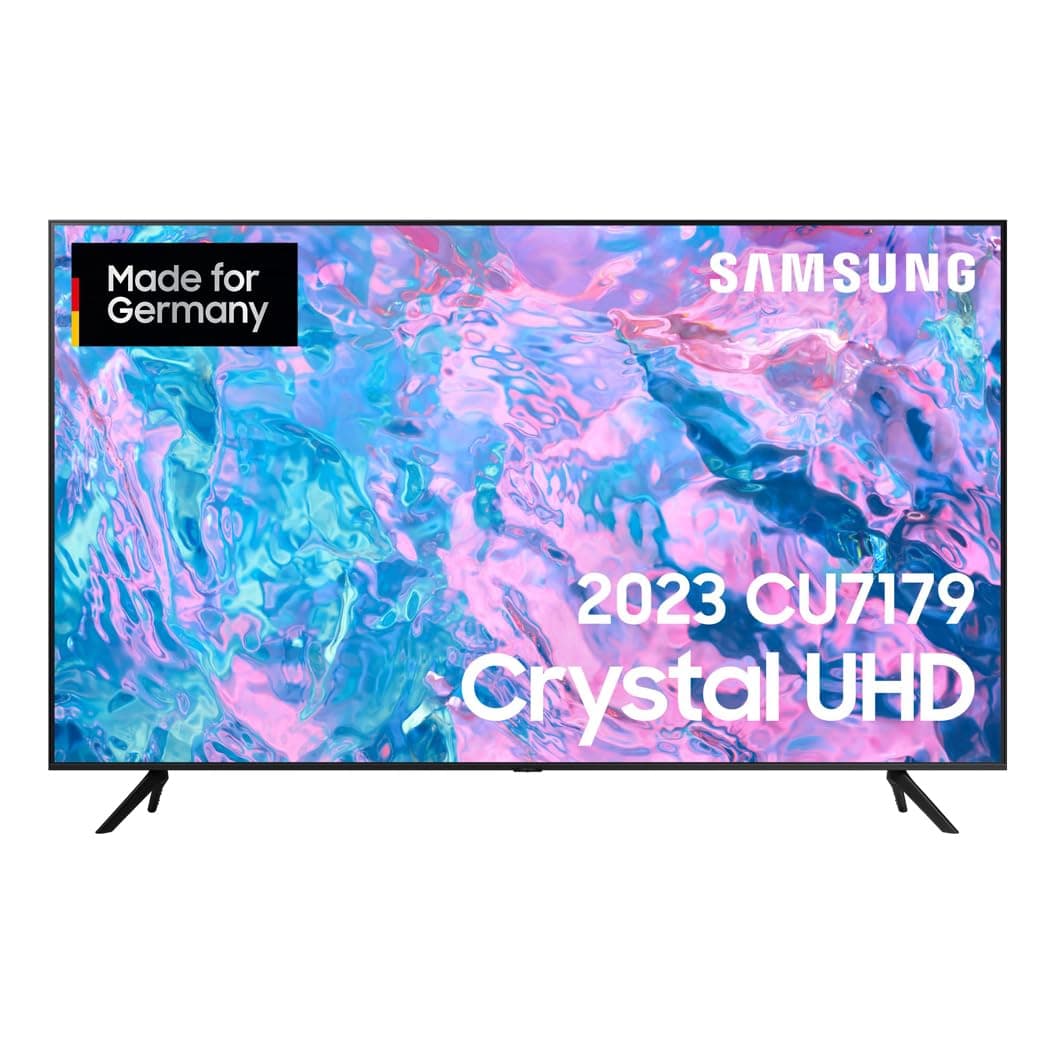 📺 Samsung Crystal UHD CU7179 55 Zoll Fernseher mit 4K Prozessor & Smart TV [2023] Modell 2023