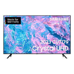 📺 Samsung Crystal UHD CU7179 55 Zoll Fernseher mit 4K Prozessor & Smart TV [2023] Modell 2023 Angebot bei HelloDeals