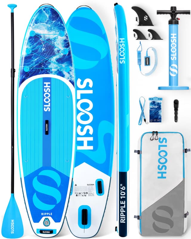🏄‍♂️ SLOOSH Aufblasbares Stand-Up-Paddle-Board 10'6' Angebot! 🌊