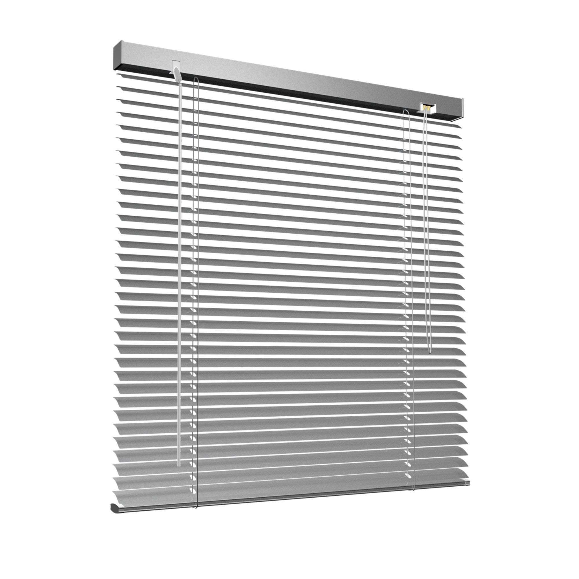 Victoria M. Aluminium Jalousie, 90 x 130 cm, Silber ⭐ Jalousie ohne Bohren