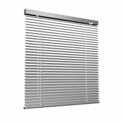 Victoria M. Aluminium Jalousie, 90 x 130 cm, Silber ⭐ Jalousie ohne Bohren Angebot bei HelloDeals
