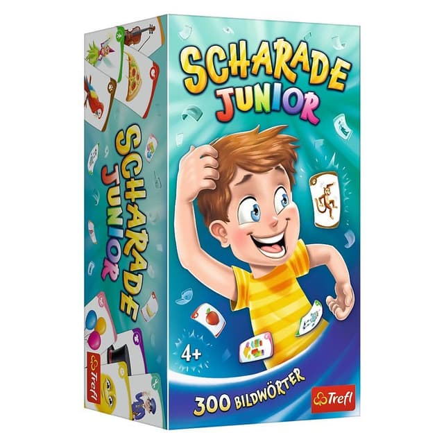 🎲 Trefl Scharade Junior Familienspiel - Spaß beim Erraten von Begriffen! 🎉