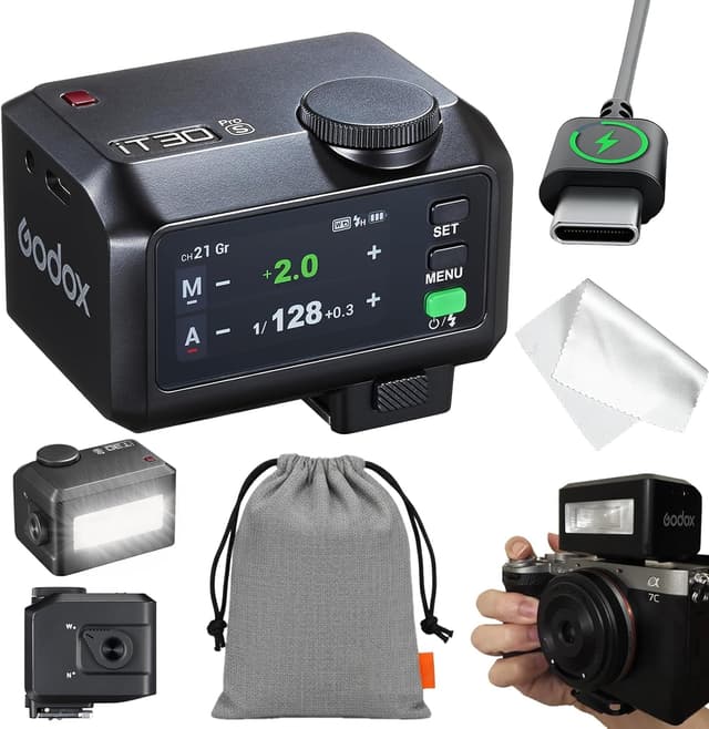 📸🔥 GODOX IT30PRO S Kamera Blitz - Blitzgerät Deal! 🔥📸