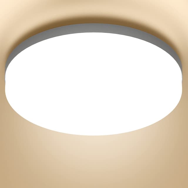 MGEELED Deckenlampe LED Deckenleuchte, 36W 4000K 4300LM IP44 Wasserfest 🌟