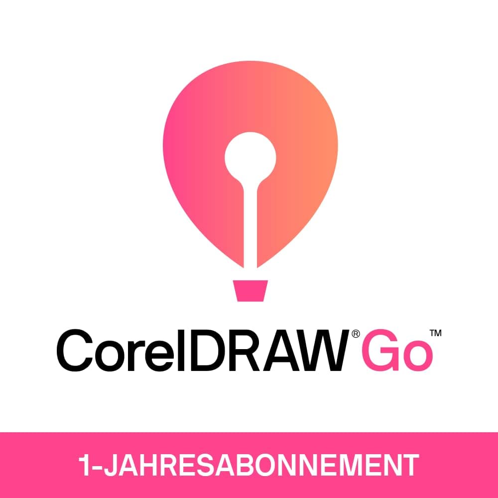 🎨 CorelDRAW Go 1-Jahres-Abonnement | GO | 1 Gerät | 1 Benutzer