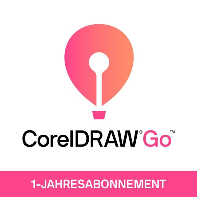 🎨 CorelDRAW Go 1-Jahres-Abonnement | GO | 1 Gerät | 1 Benutzer