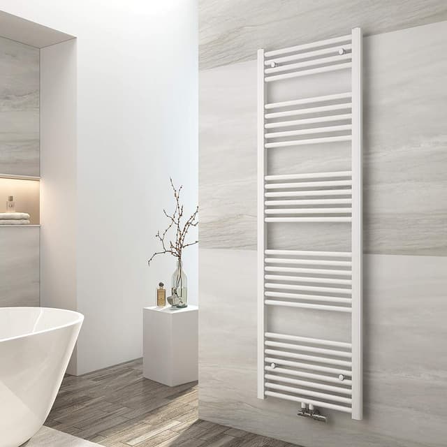 EMKE Badheizkörper 1600x500 mm - Handtuchheizkörper in Weiß 🛁