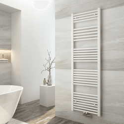 EMKE Badheizkörper 1600x500 mm - Handtuchheizkörper in Weiß 🛁