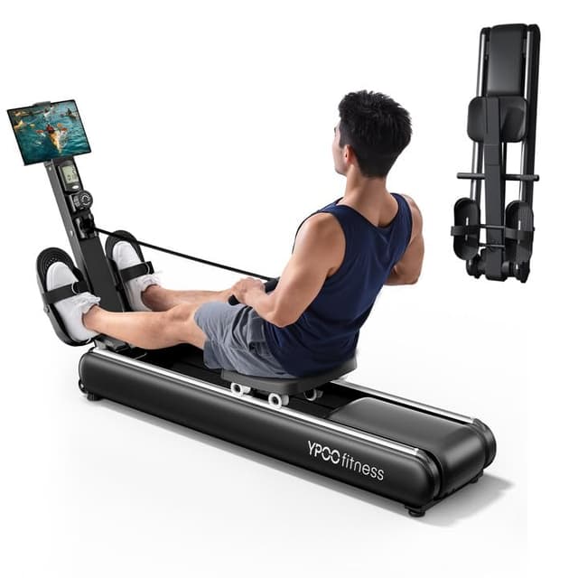 YPOO Rudergerät für Zuhause Klappbar ⚙️🏋️‍♂️