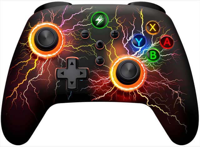 🎮 Switch Controller-Wireless Switch Pro Controller mit coolem RGB-Aussehen