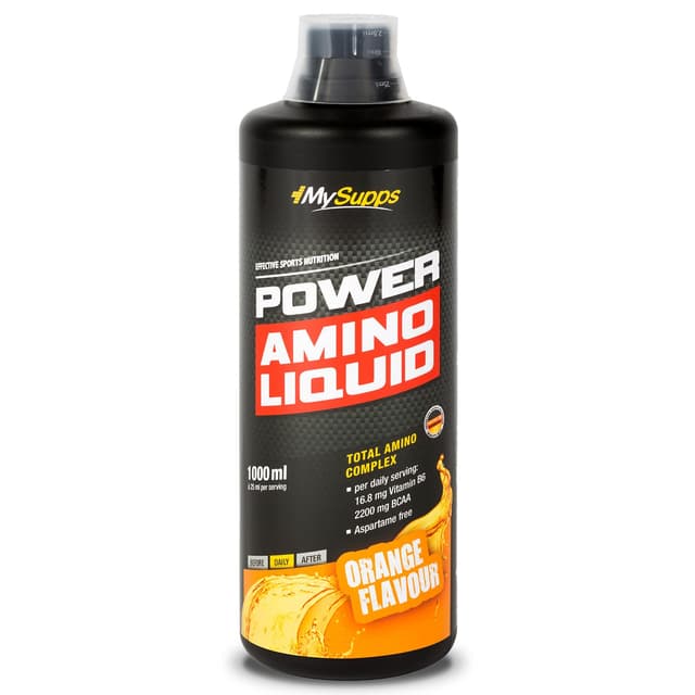 🌟 Angebot: My Supps Power Amino Liquid 1000ml Orange 🍊